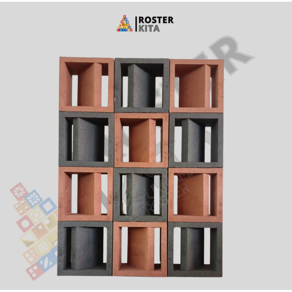 Jual Roster beton,roster minimalis,Roster putih,roster abu,bata Roster ...