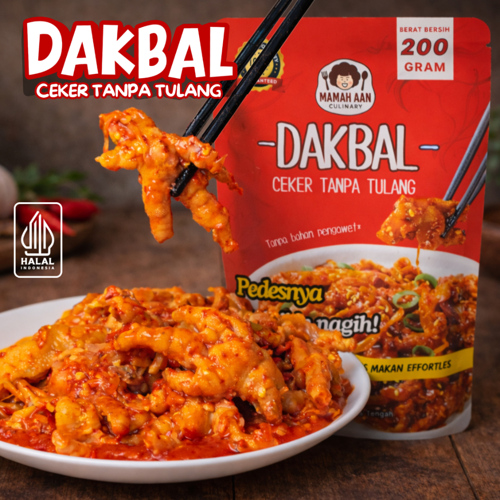 Jual Oseng Mercon Ceker Tanpa Tulang 200 gr - Dapur Mama Aan | Shopee ...