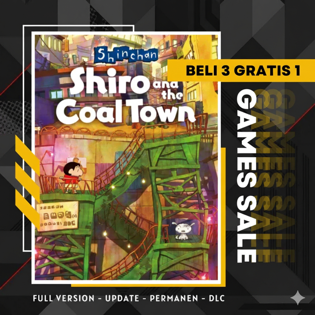 Jual SHIN CHAN SHIRO AND THE COAL TOWN - GAME PC - GAME LAPTOP - PC ...