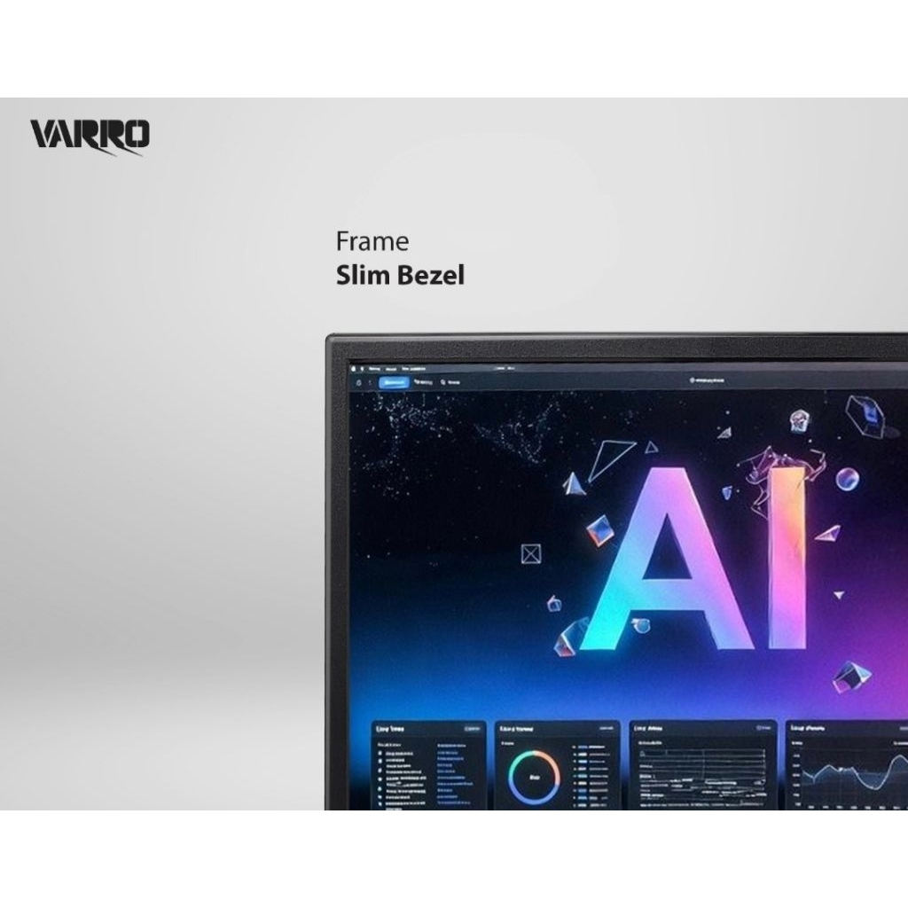 Jual Monitor Varro 24 inch NW24-MOF75-D Port VGA & HDMI | Shopee Indonesia