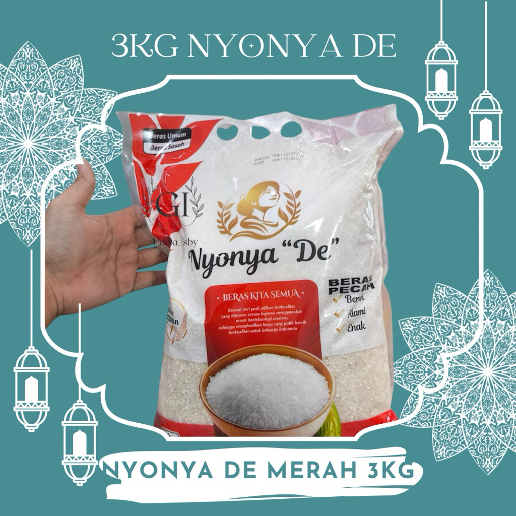 Jual Beras 3Kg punel putih bersih cocok Untuk Zakat | Shopee Indonesia