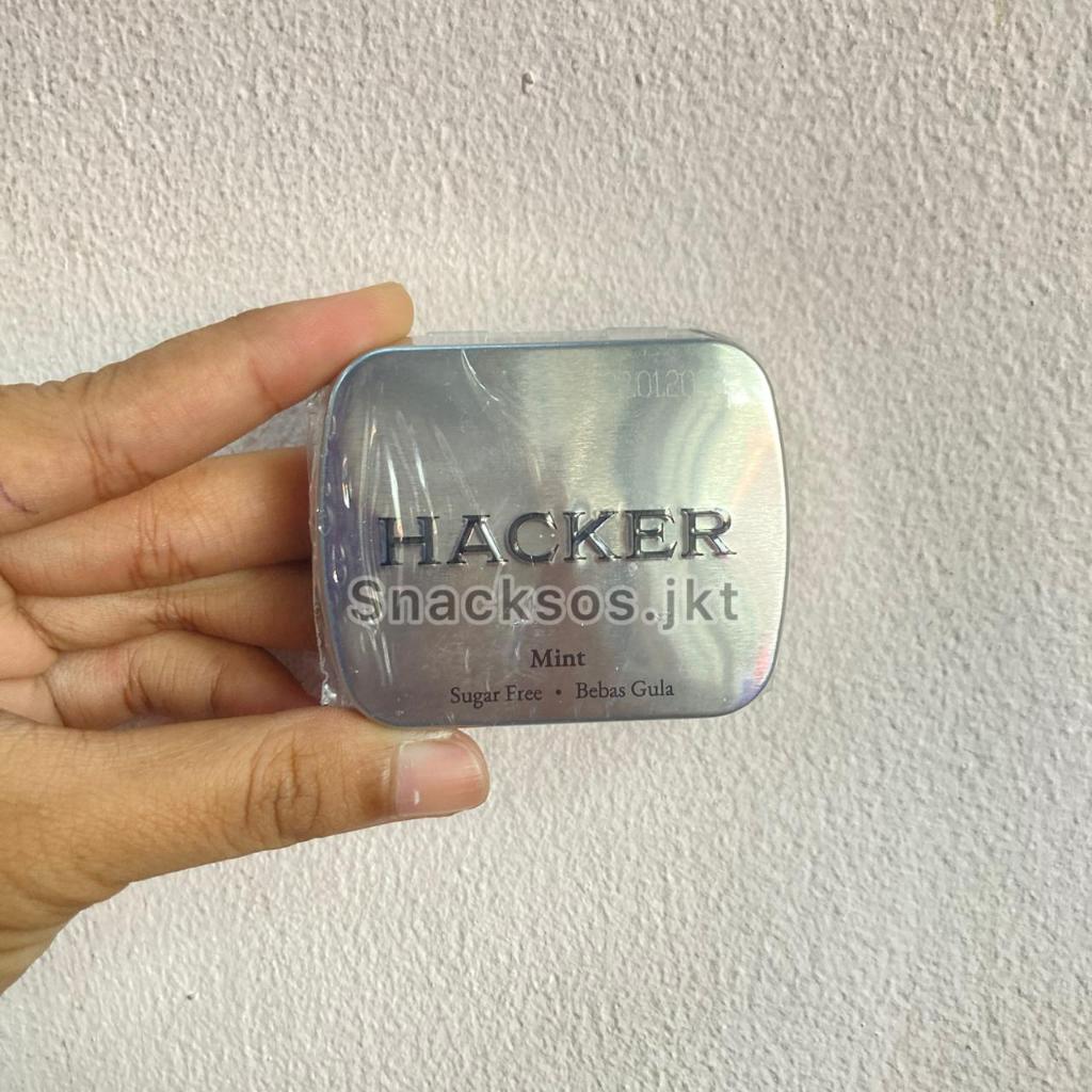 Jual HACKER SUGAR FREE PERMEN RASA MINT/ STRONG MINT / ICE MINT CANDY ...