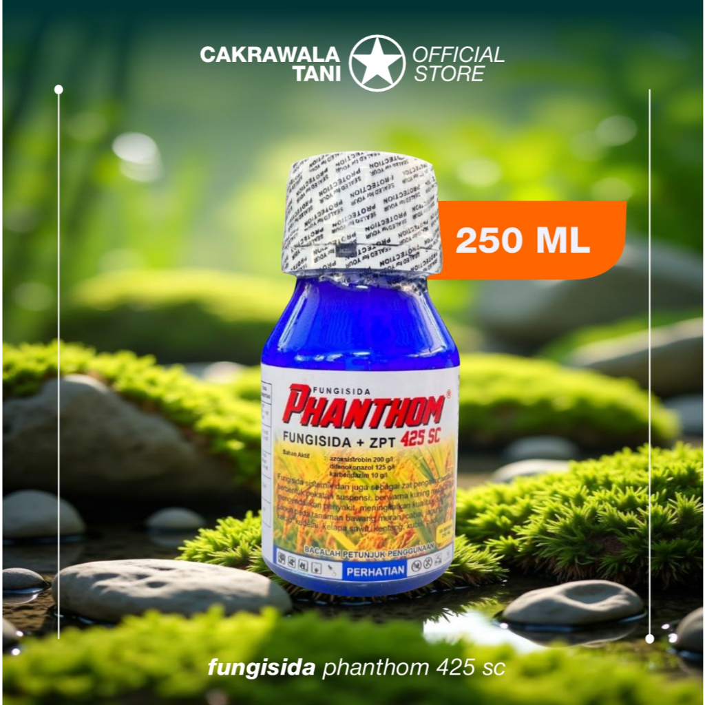 Jual FUNGISIDA PHANTHOM 425 SC 250ml azoksistrobin/difenokonazol ...