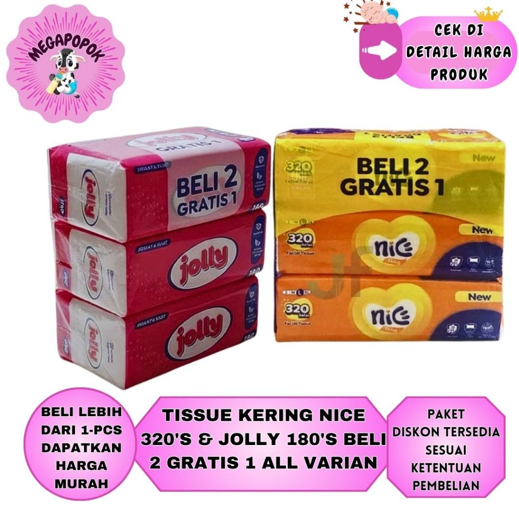 Jual Tisu Kering Terlengkap & Harga Terbaru Mei 2026 | Shopee Indonesia