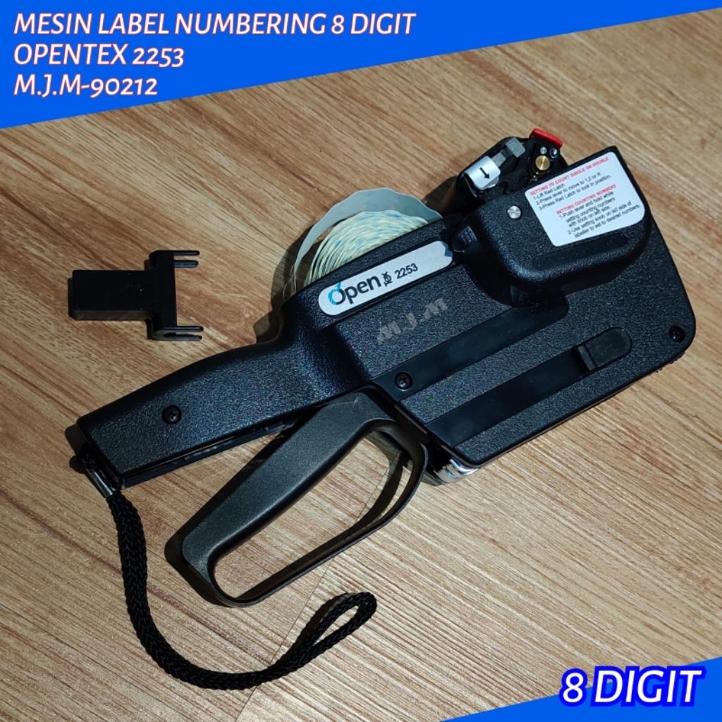 Jual OPENTEX TEXTILE LABELING MACHINE MODEL 2253 / MESIN NUMBERING ...