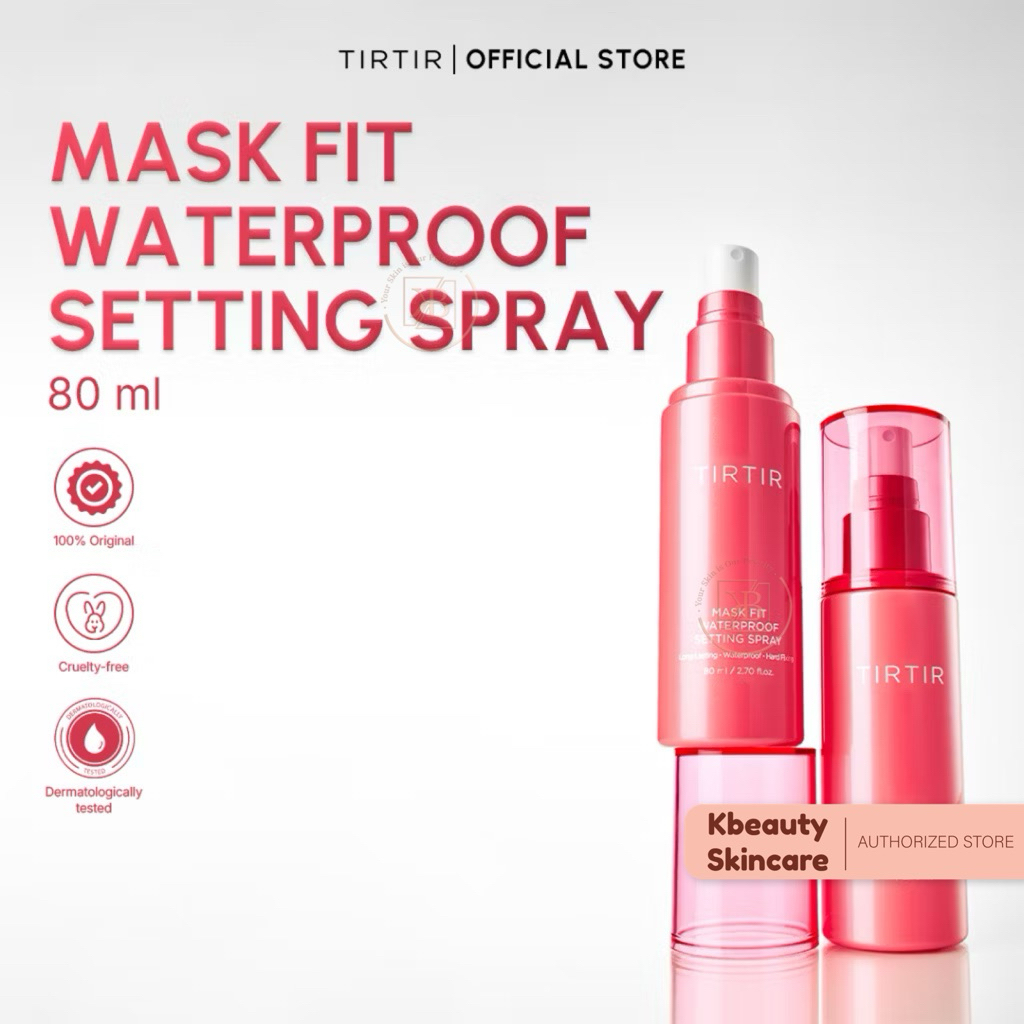 Jual TIRTIR Mask Fit Waterproof Setting Spray 80ml | Shopee Indonesia