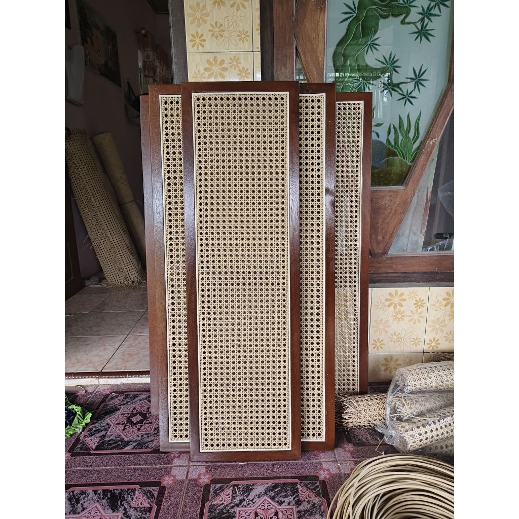 Jual Figura Rotan Frame Anyaman Rotan Dekorasi | Shopee Indonesia