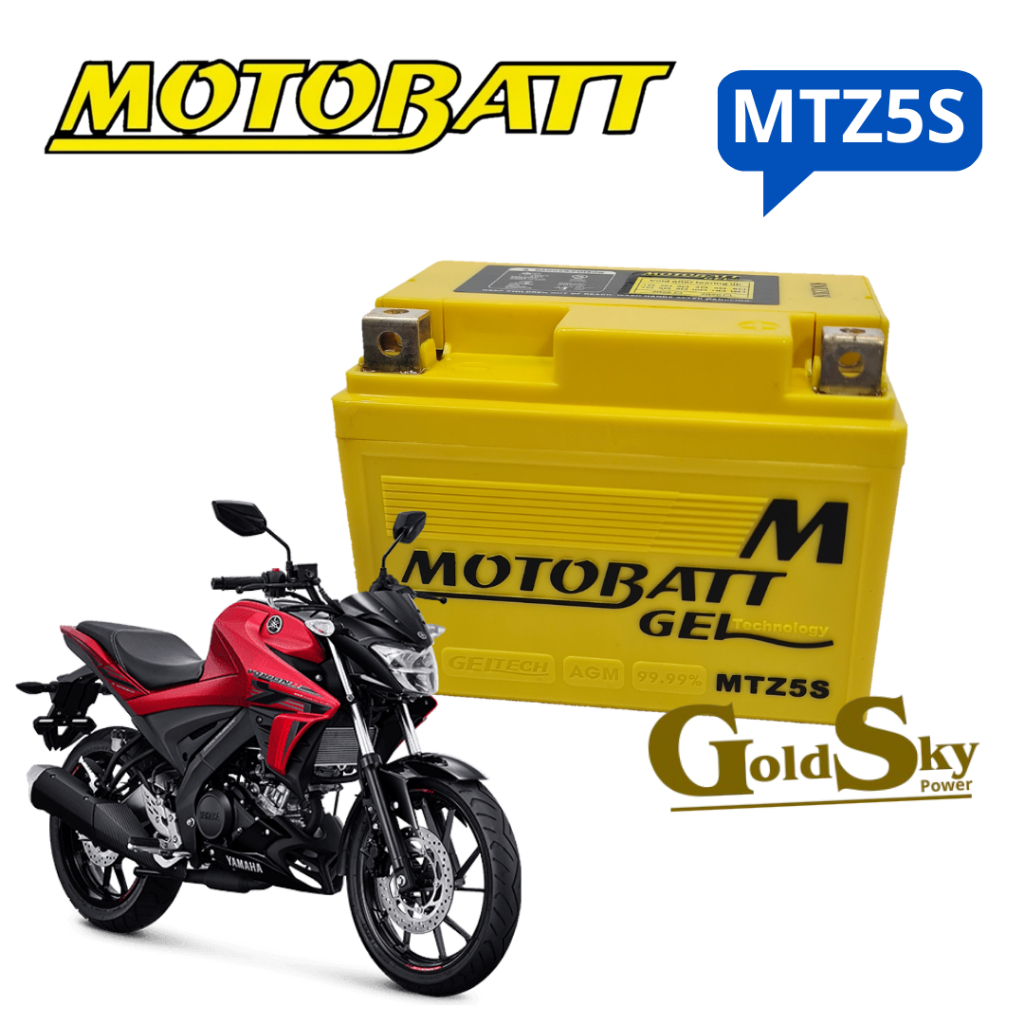 Jual MOTOBATT AKI MOTOR VIXION R15 BYSON MT15 MTZ5S GTZ5S YTZ4V MF ...