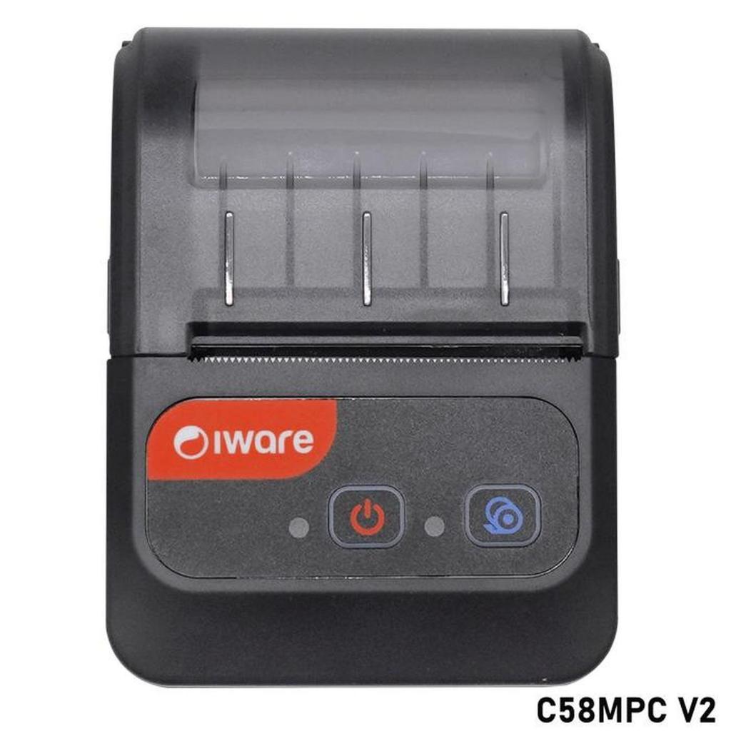 Jual Mobile Mini Printer Kasir Bluetooth Thermal 58mm Iware 58MPC V2 ...