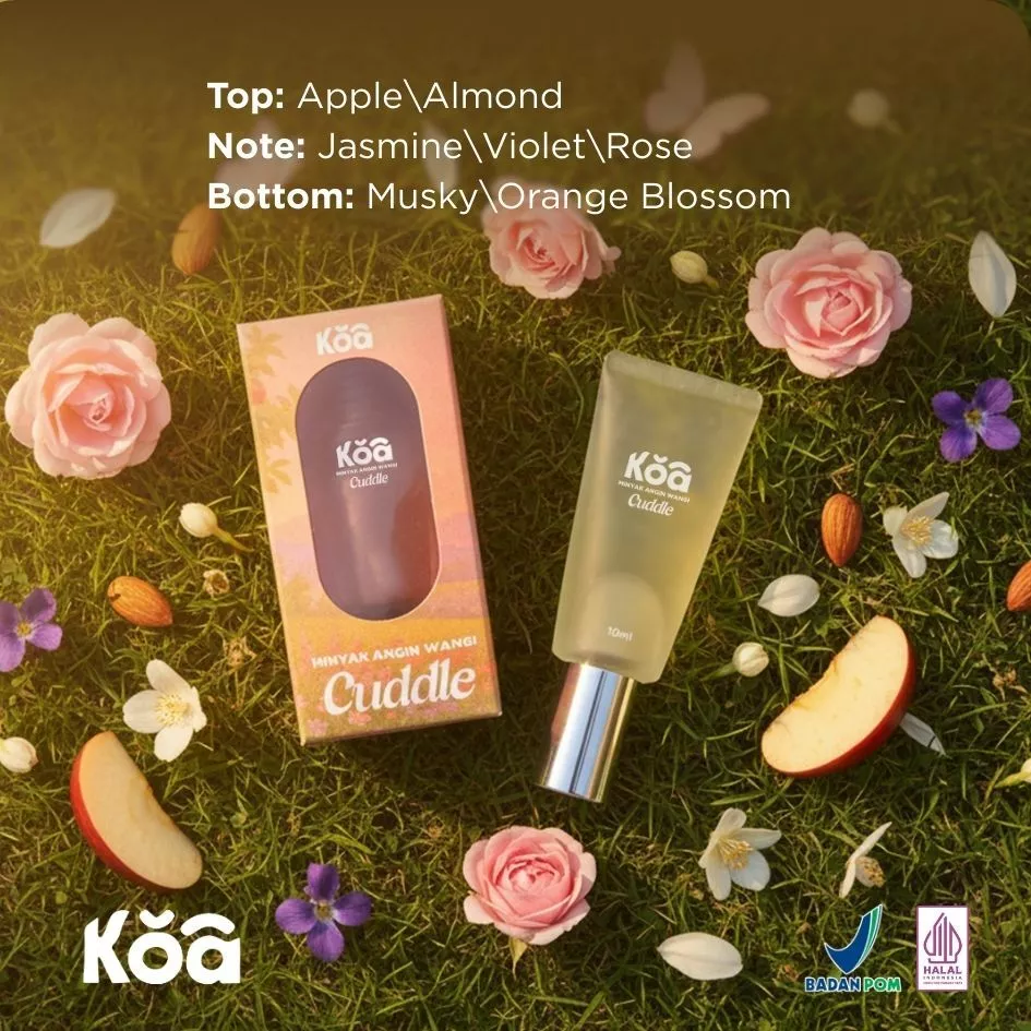 KOA Cuddle Series Minyak Angin Parfum Roll On