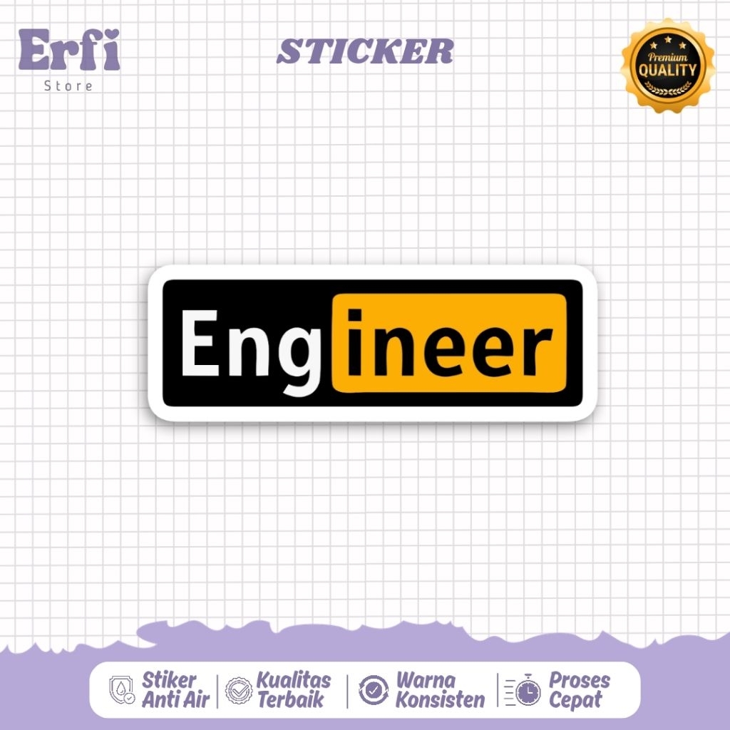 Jual Stiker Engineering Programmer Coding Developer Informatika IT ...