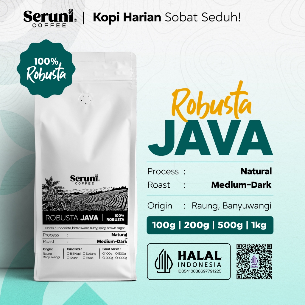 Jual Kopi Robusta Java | Fine Robusta | Natural Process | Origin, Raung ...