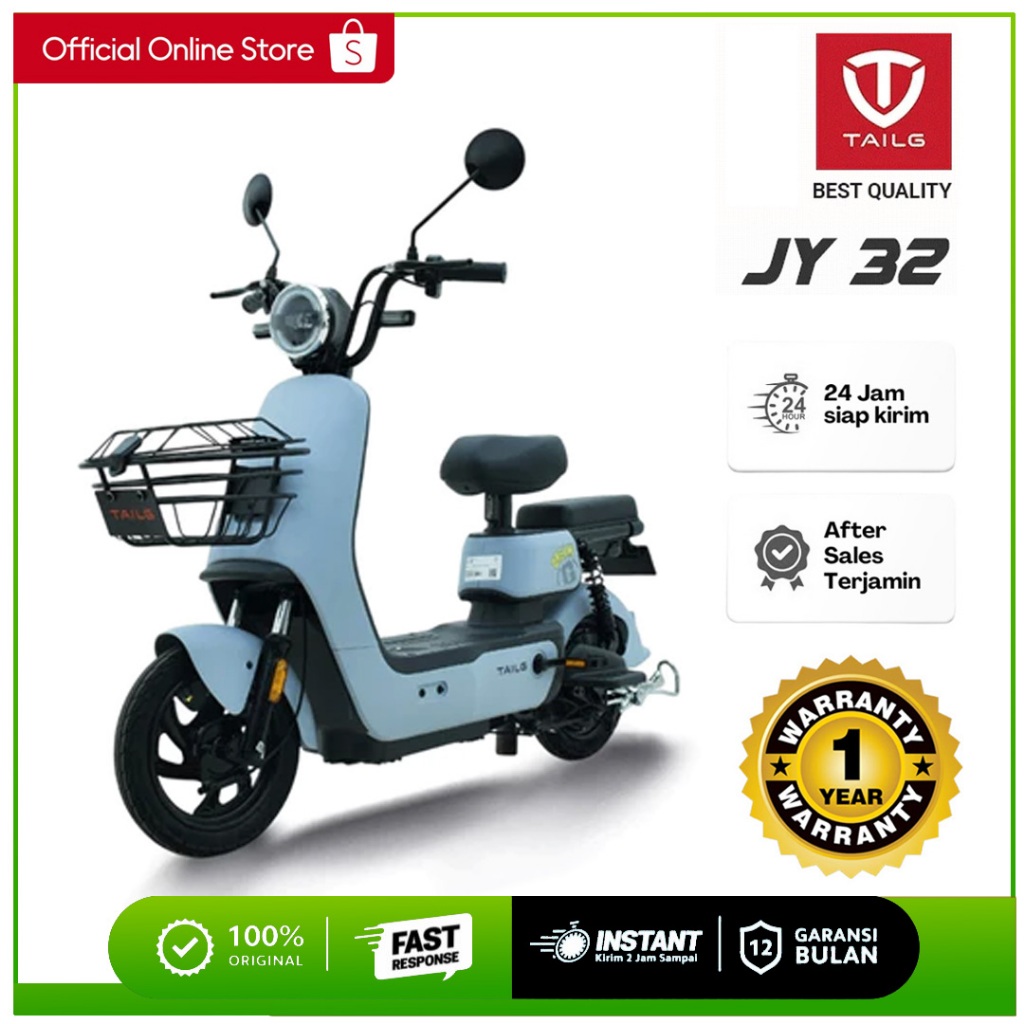 Jual Sepeda Listrik TAILG JY32 Original – Motor 500W Powerful, Baterai ...