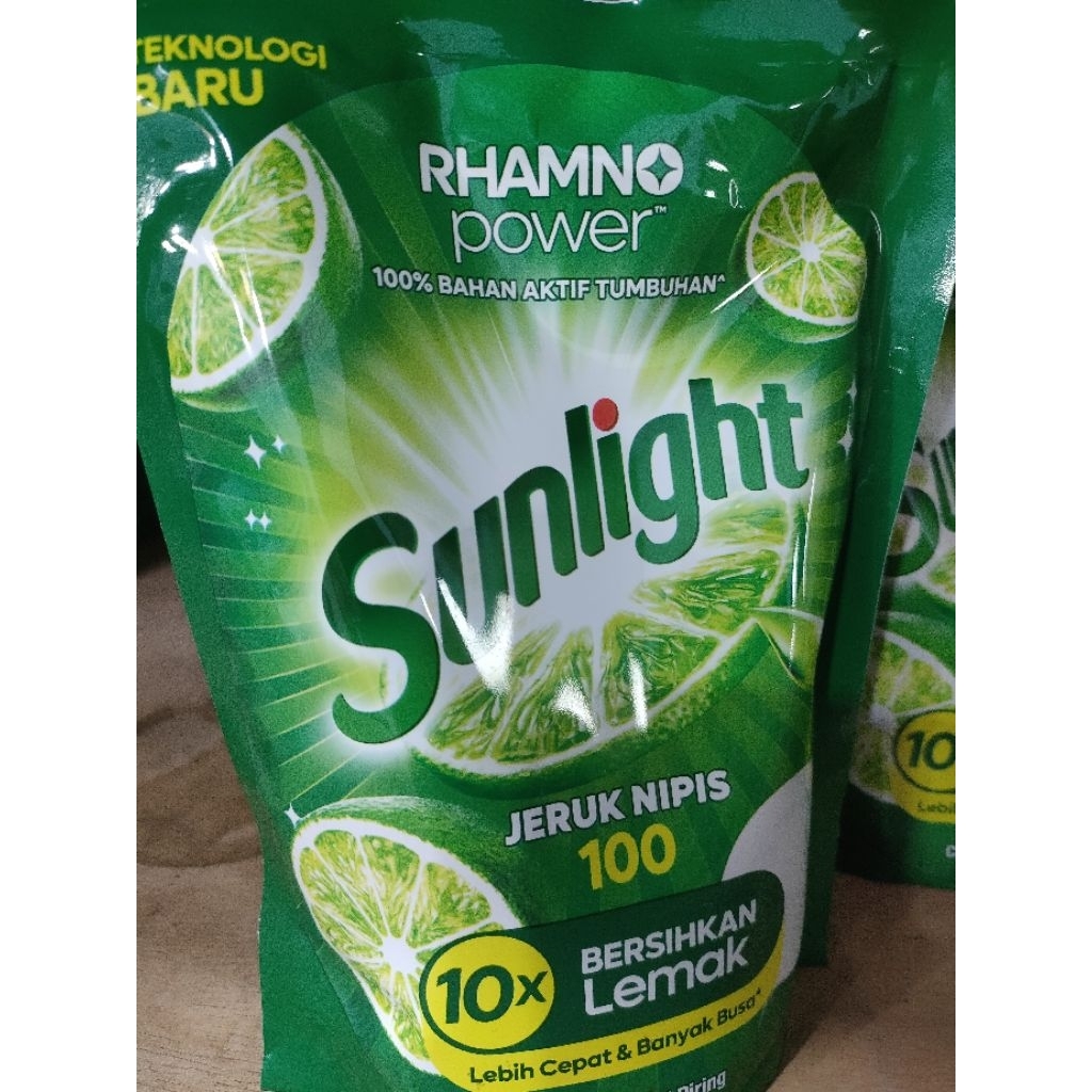 Jual Sunlight 400 g Sabun Cuci Piring Lime Refill 400g | Shopee Indonesia