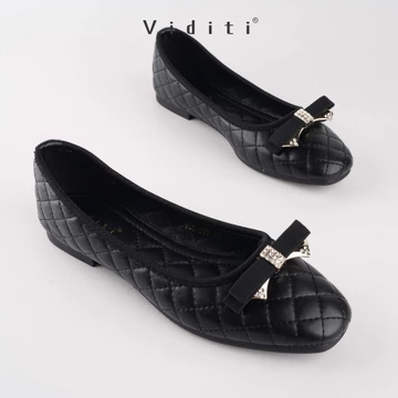 Viditi Dhiya Flat Shoes Sepatu Import Wanita Kerja Kuliah Kantor Lepes