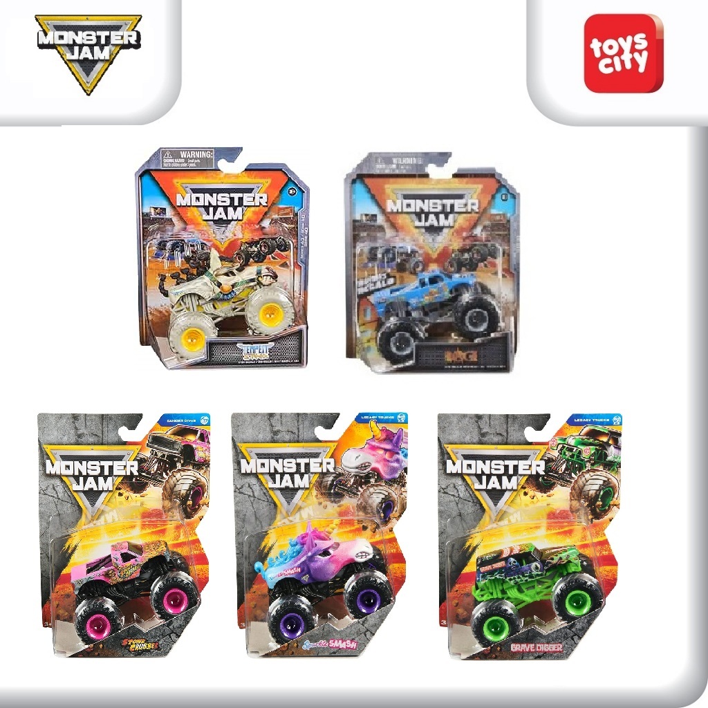 Jual Monster Jam Vehicle 1:64 Monster Truck Die Cast Original Mainan ...
