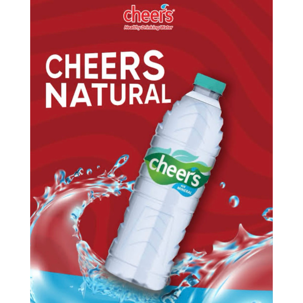 Jual AIR MINERAL BOTOL CHEERS ASLI ORIGINAL NATURAL SPRING WATER UK ...