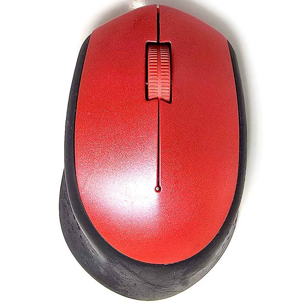 Jual 260211H Original Logitech M331 Silent Plus Red Wireless Ergonomic ...