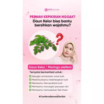 Drw Skincare Bloome Strawberry Micellar Water Pembersih Wajah Double Cleansing