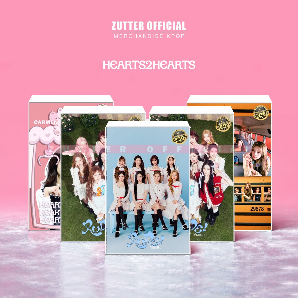 Jual ZUTTER PHOTOCARD H2H HEARTS2HEARTS RUDE PREMIUM H2H | Shopee