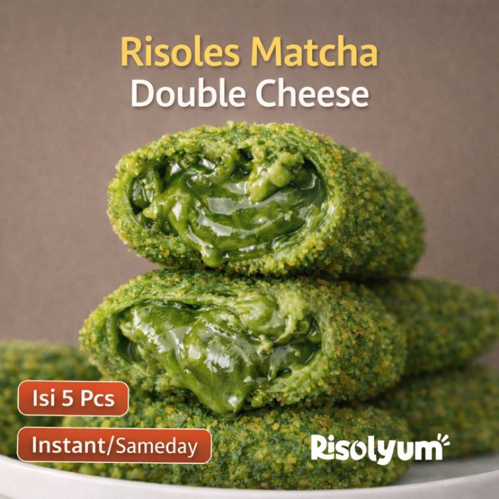 Jual Risol Matcha Cheese - Frozen Snack Isi 5 - Instant/Sameday ...