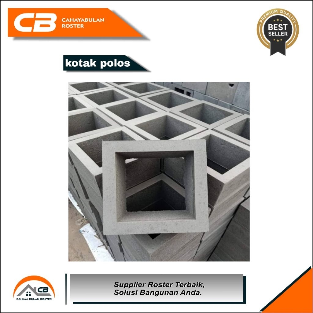 Jual ROSTER BETON KOTAK POLOS | Shopee Indonesia