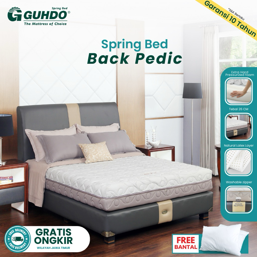 Jual GUHDO Kasur Back Pedic Tebal 26 cm (HANYA KASUR) | Shopee Indonesia