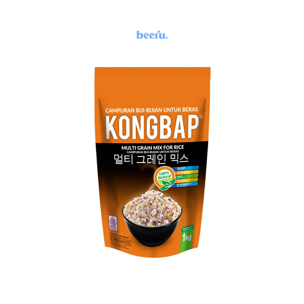 Jual Kongbap Multi Grain Mix For Rice Pouch 1 Kg | Shopee Indonesia