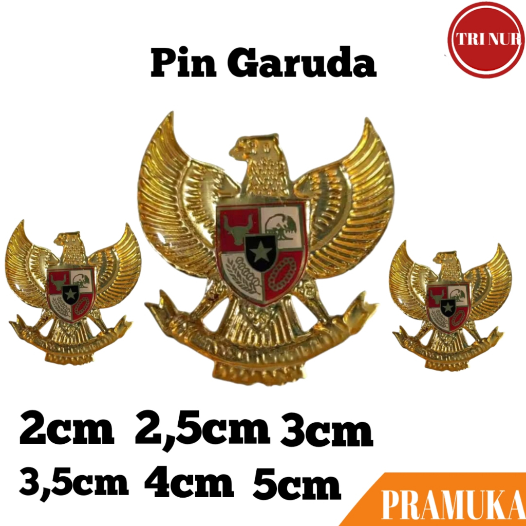 Jual Pin Garuda Lapis Resin / Pin Paskibraka / Pin Garuda Paskibra ...