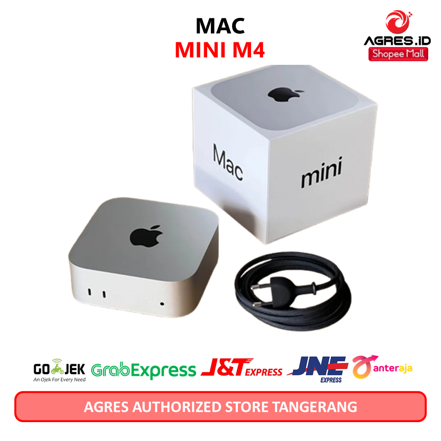 Jual IBOX APPLE MAC MINI M4 10C GPU 24GB 512GB 10C CPU SLV -MCYT4ID ...