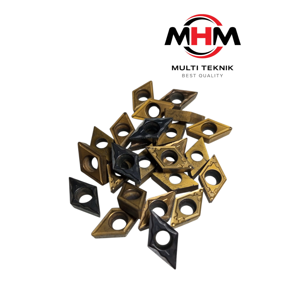 Jual Insert Mata Bubut Type DCMT 11T304 Kondisi Bekas Layak Pakai ...