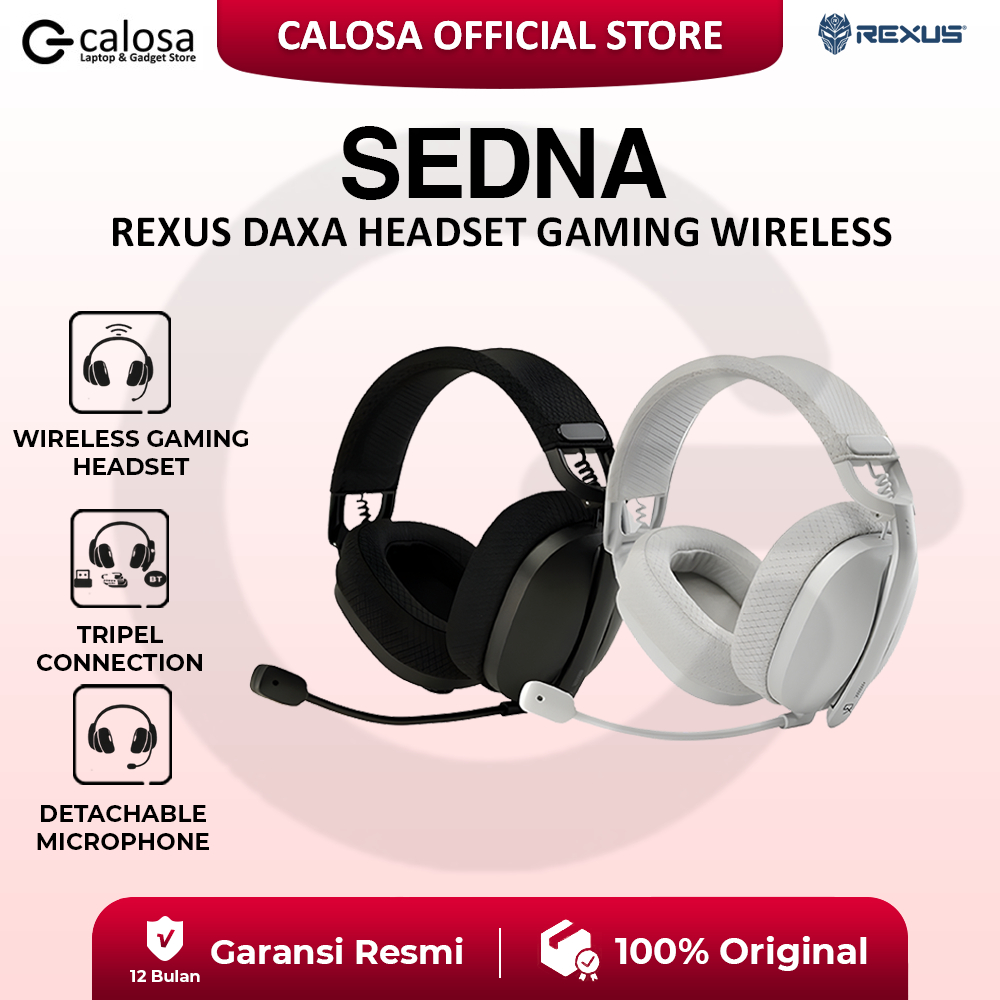 Jual Rexus Headset Daxa Sedna Ultimate 3 in 1 | Shopee Indonesia