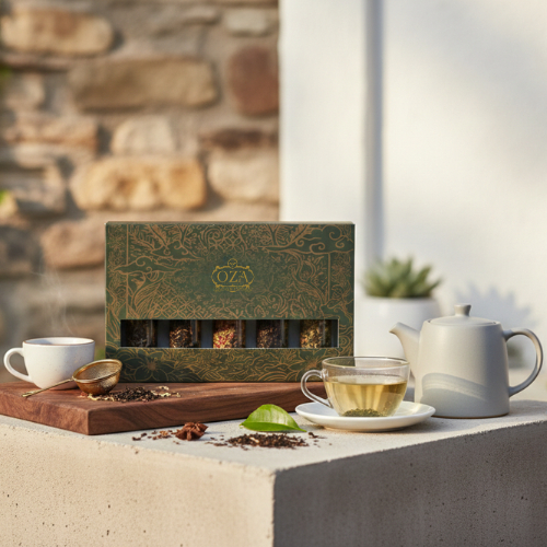 Jual OZA Tea - Hampers - Tea Selected Box (5 Tubes) | Artisan Tea ...