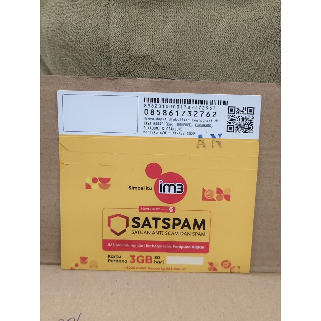 Jual KARTU PERDANA IM3 ISI KUOTA 3 GB 30 HARI NEW | Shopee Indonesia