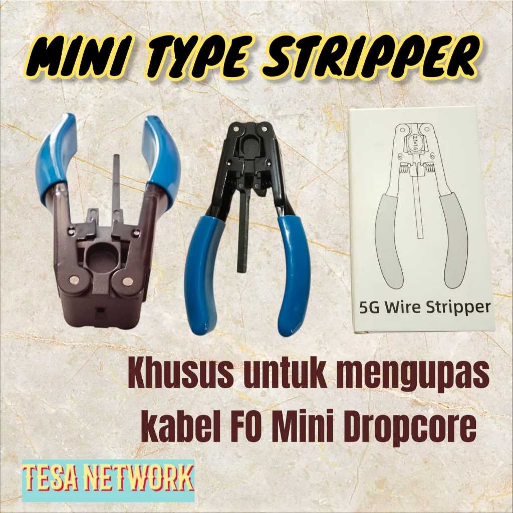 Jual STRIPPER MINI DROPCORE - TANG PENGUPAS KABEL FIBER OPTIK KHUSUS ...