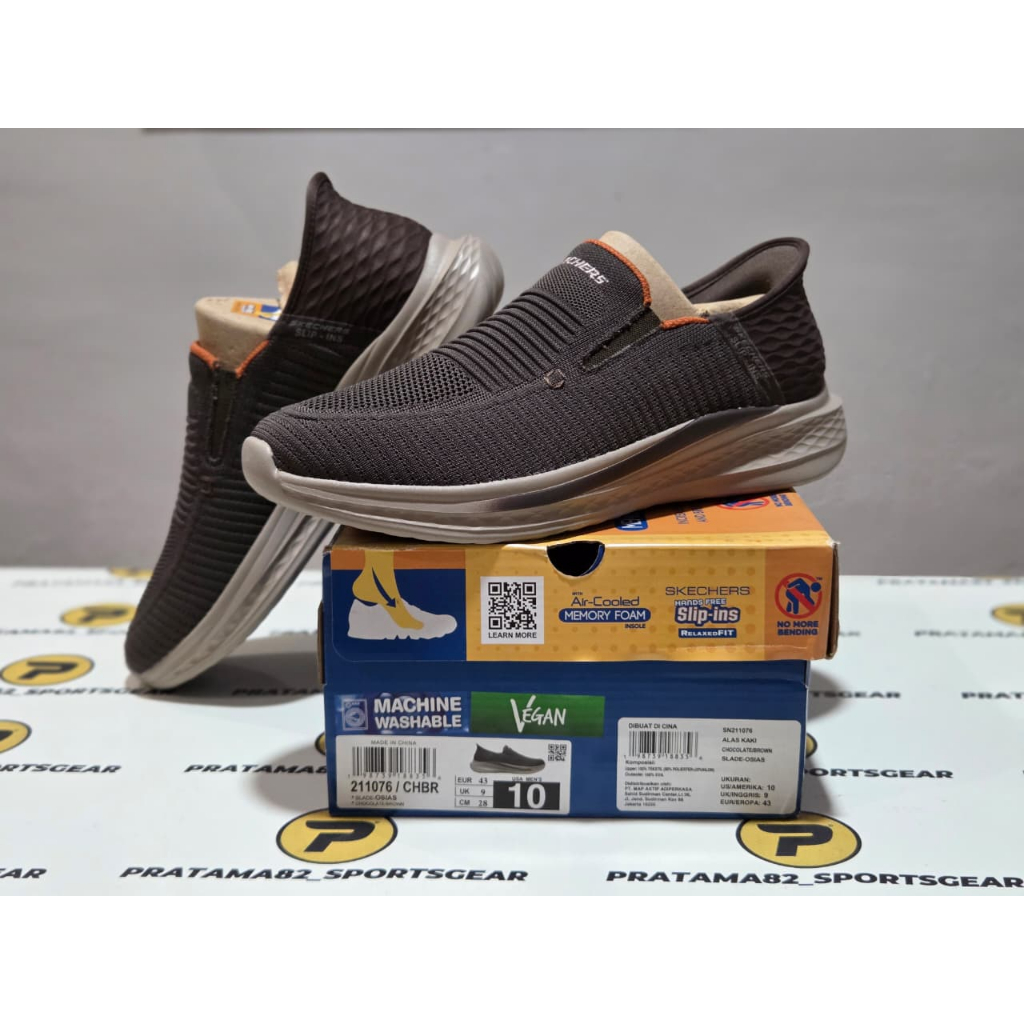 Jual SIZE 43 ( 28 CM ) ORIGINAL ASLI SKECHERS SLIP INS RELAXED FIT ...
