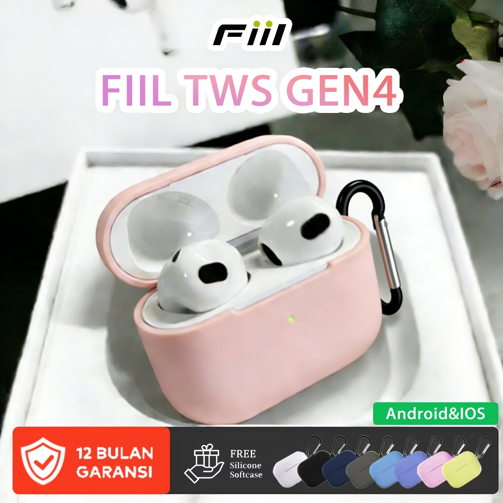 Jual FIIL TWS Pods Gen4 Earphone Bluetooth Headset Bluetooth Wireless ...