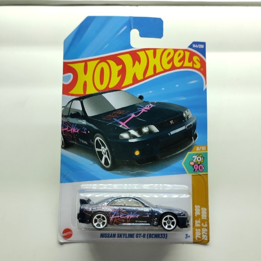 Jual Hotwheels R33 Navy | Shopee Indonesia
