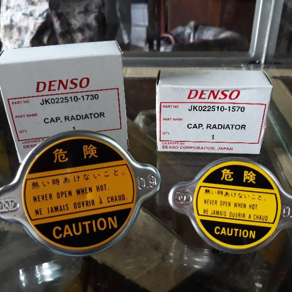 Jual Cap Tutup Radiator Mobil 0.9 Bar merk Denso Asli (Besar untuk T120 ...