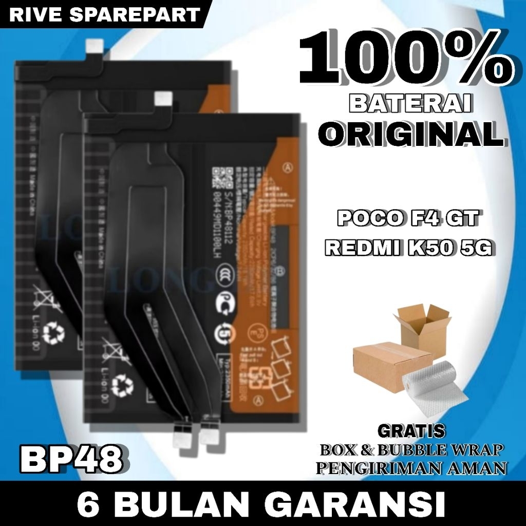 Jual BATERAI BATRAI BATRE BATTERAI BATTERY XIAOMI REDMI K50 5G / POCO ...