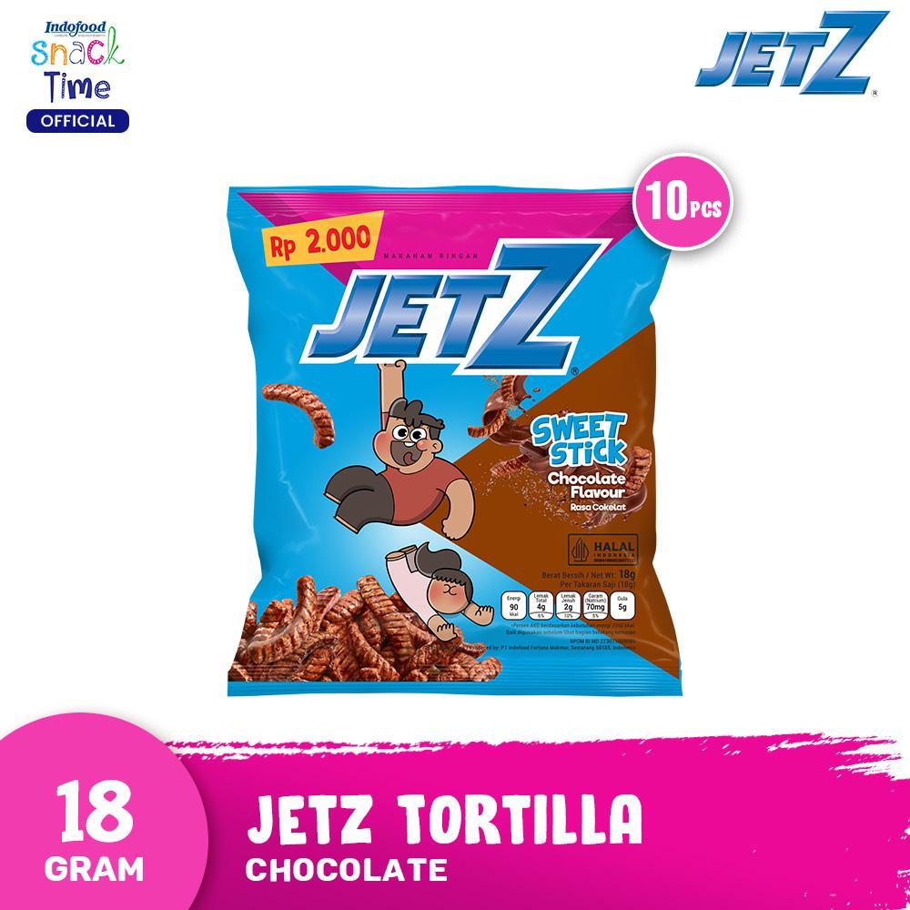 Jual JetZ Sweet Stick Chocolate 18 Gr - 10 Pcs | Shopee Indonesia
