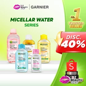 Garnier Micellar Cleansing Water Pink Blue Bipase Oil Rose 400 Ml 125 Ml 50 Ml TnT Beauty