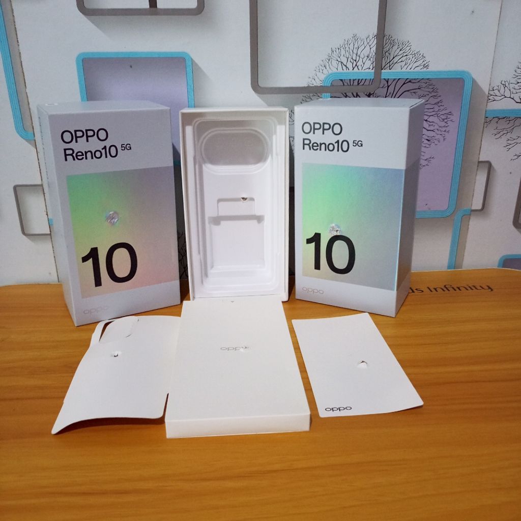 Jual Dus Box kotak hp Oppo Reno 10 5G asli original copotan | Shopee ...