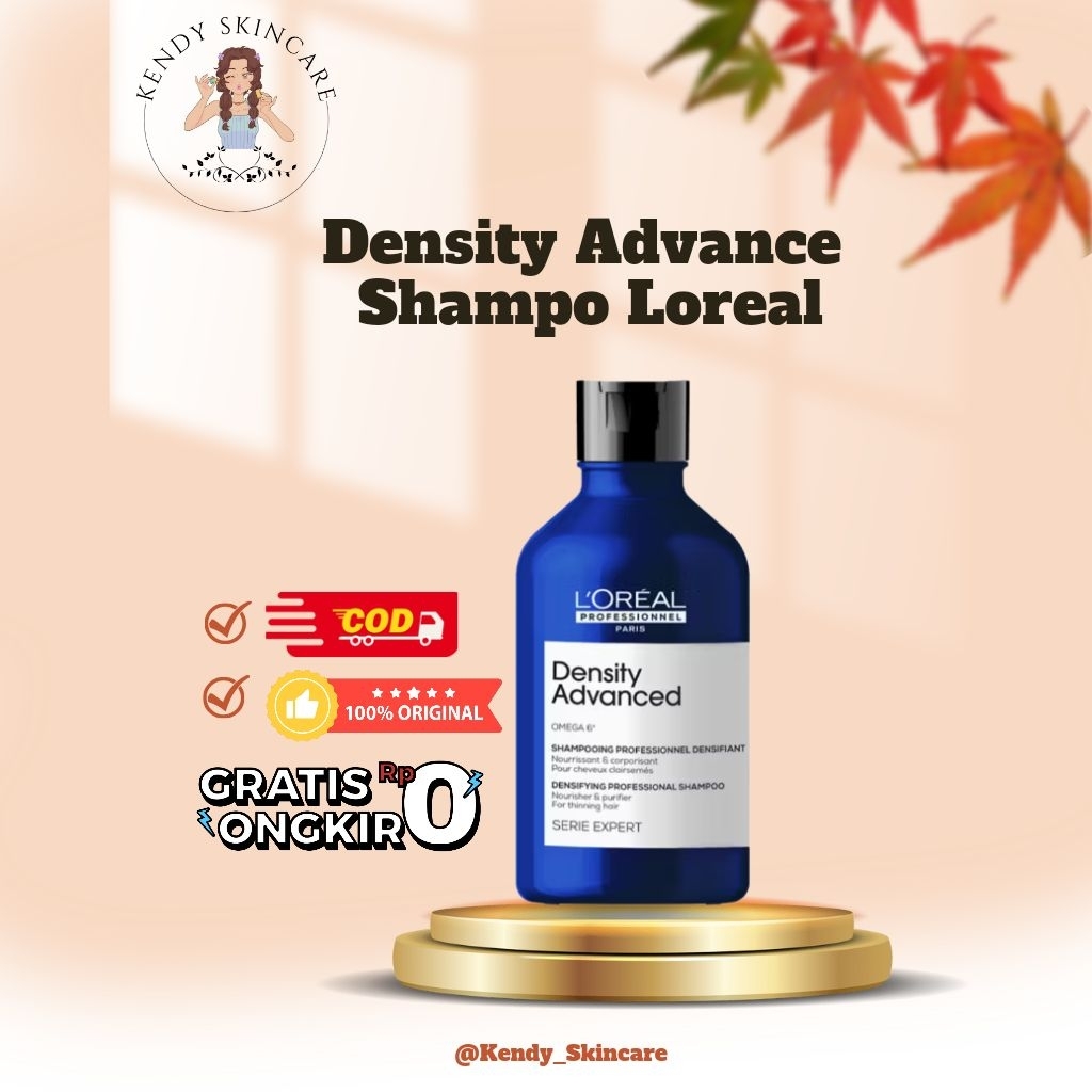 Jual Density Shampoo Loreal ( Rambutan Rontok ) | Shopee Indonesia