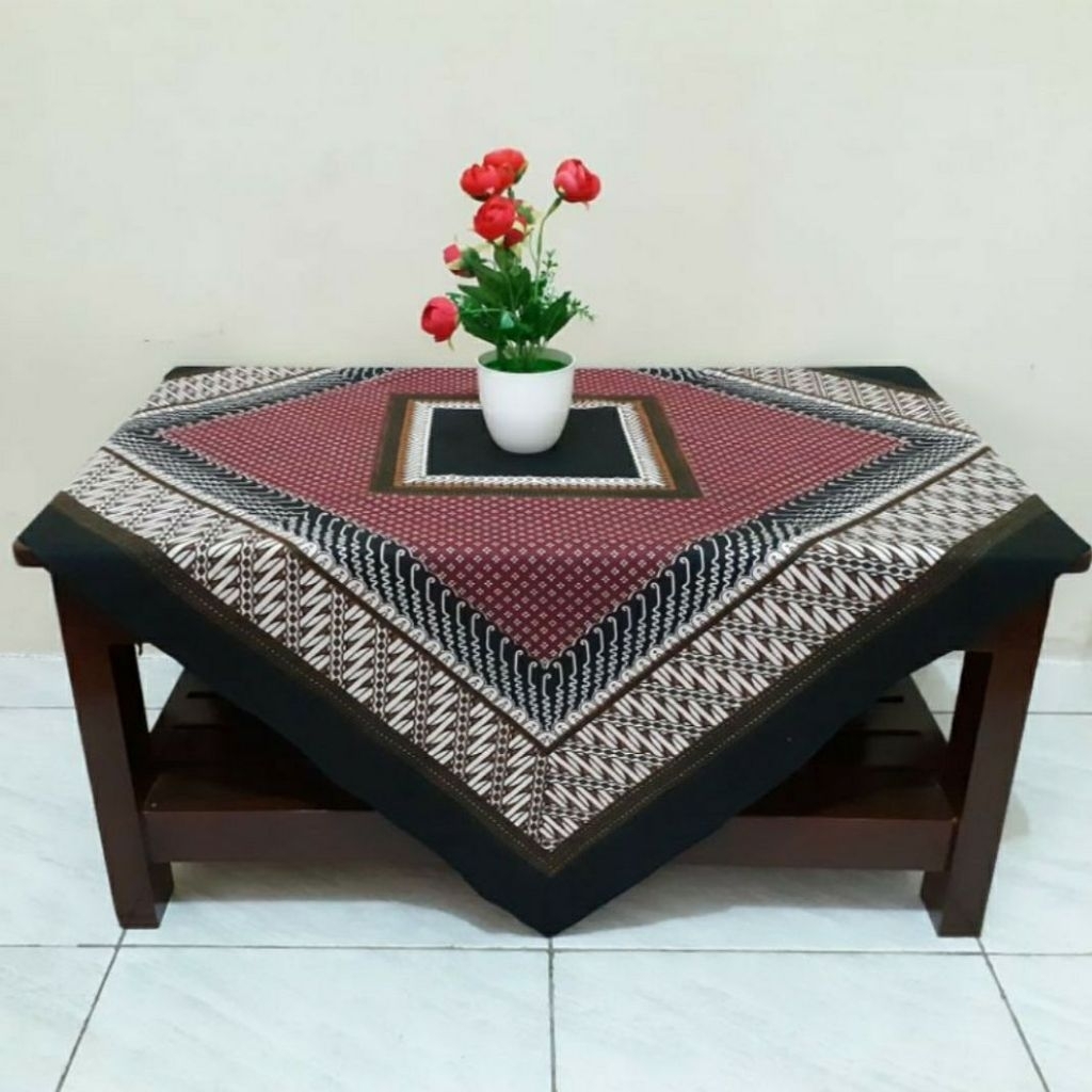 Jual TAPLAK MEJA BATIK MEJA GURU MEJA KANTOR PEKALONGAN MOTIF SENO ...
