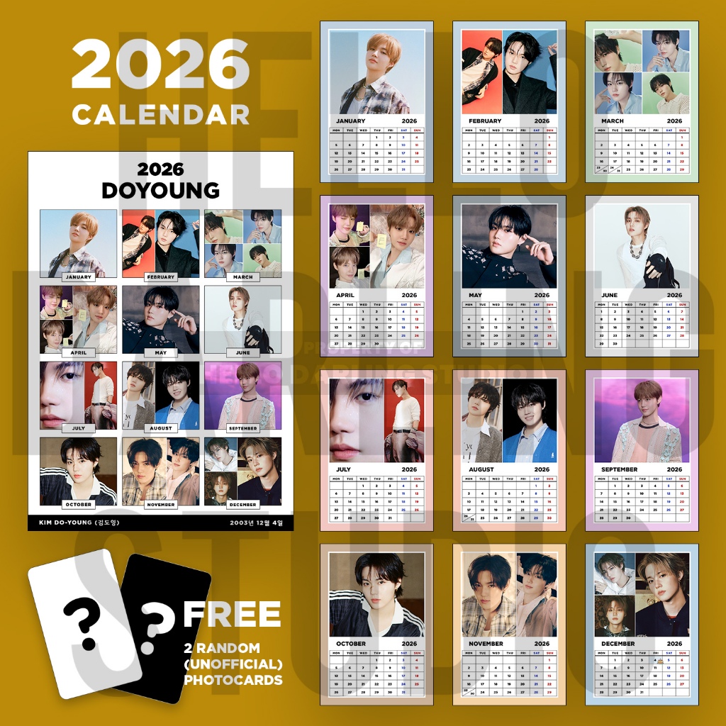 Jual Kalender Kpop 2026 Treasure DOYOUNG Shopee Indonesia Id 11134207 82251 Mftp45g4jll990