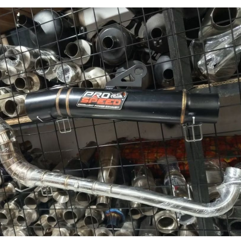 Jual Prosped Pipe 51mm canister conical open specs exhaust pipe for ...