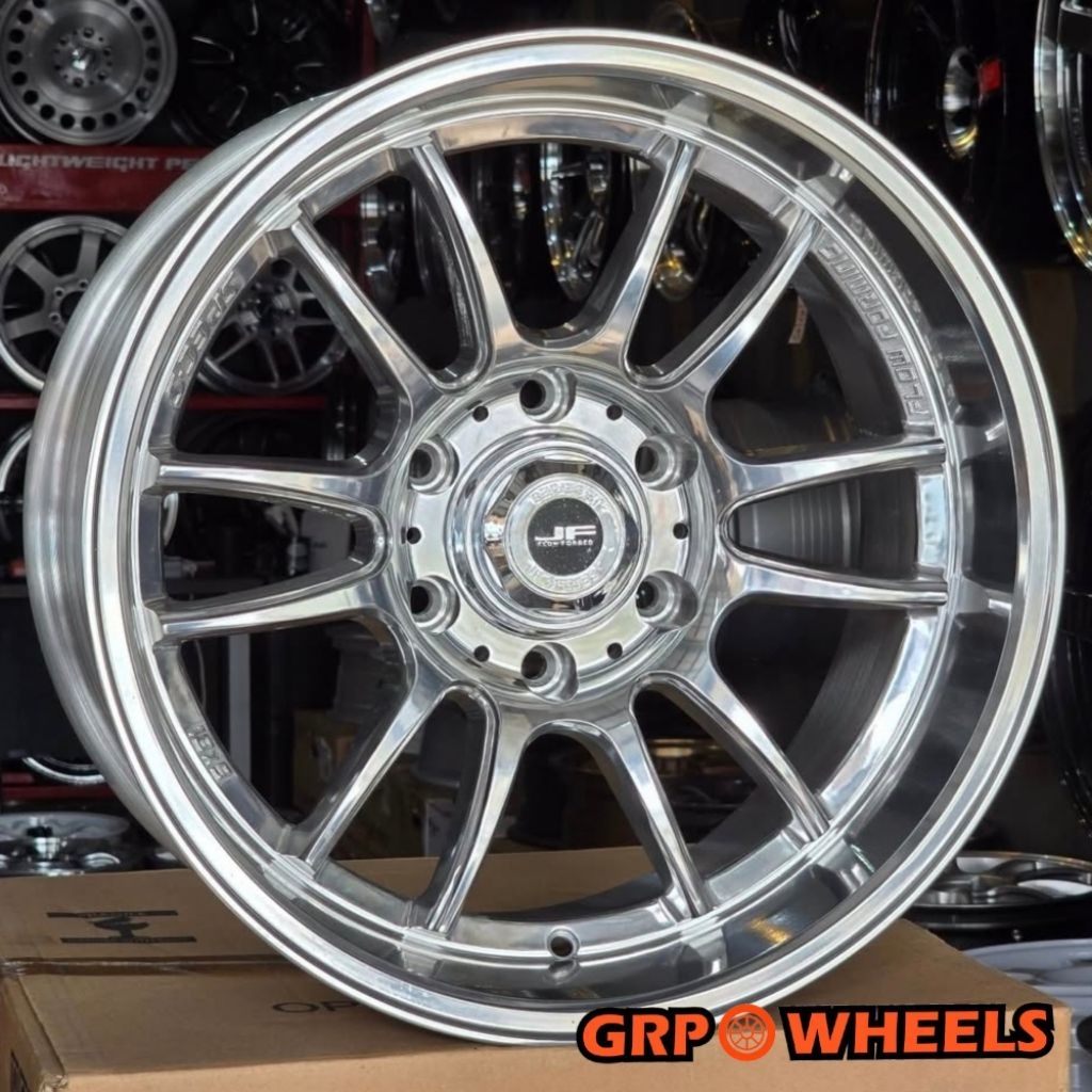 Jual velg mobil ring 18 baut 6 pajero model gaze 4x4 jf luxury flow ...