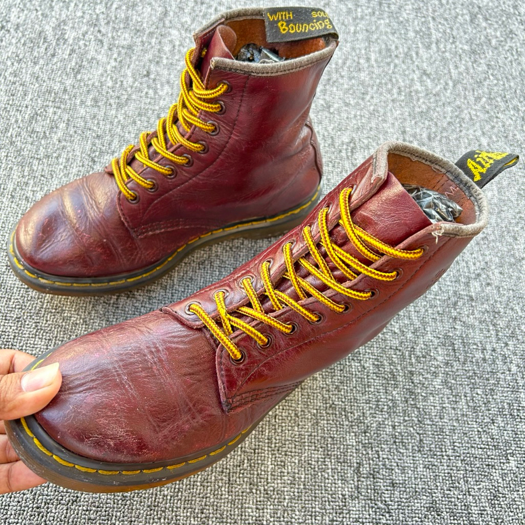 Jual Sepatu Dr. Martens Docmart Preloved Size 39 Panjang Insole 245 cm ...