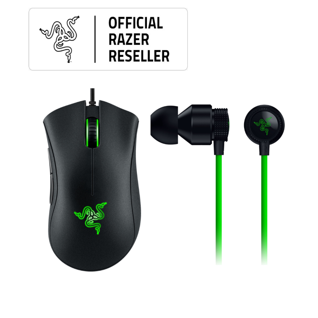 Jual Razer Hammerhead V3 Gaming Headset + Razer Deathadder Essential ...